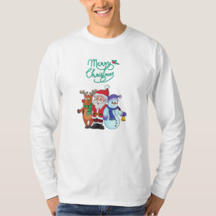 Camiseta Papais noeis com Deer
