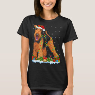 Camiseta Papais noeis Correspondentes Da Família Xmas Aired