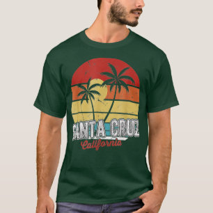 Camiseta Papais noeis Cruz California 70s — Retro de surfe