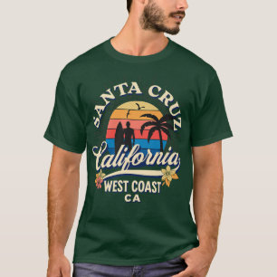Camiseta Papais noeis Cruz California Beach Surf Summer Vac