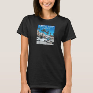Camiseta Papais noeis Cruz California Classic Cars Road Tri