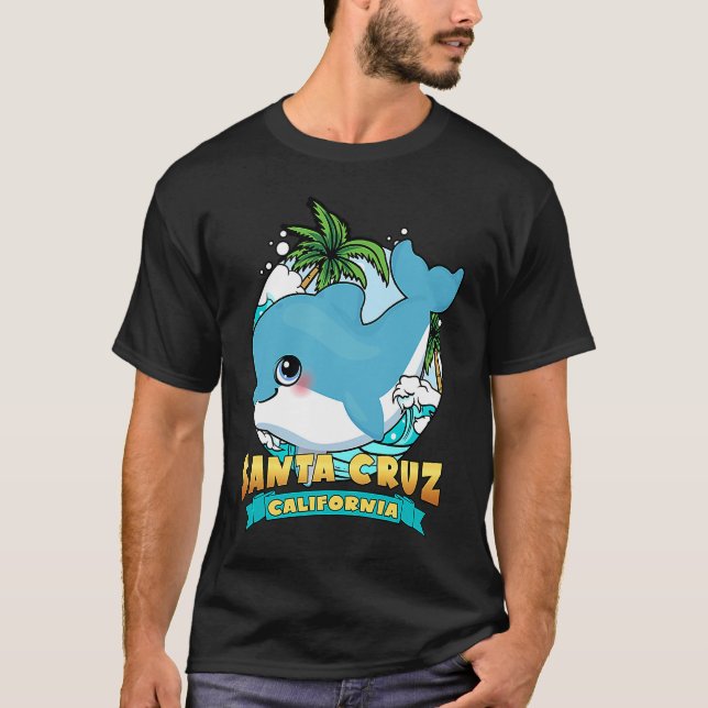 Camiseta PAPAIS NOEIS CRUZ CALIFORNIA Cute Baby Dolphin Bea (Frente)