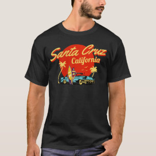 Camiseta Papais noeis Cruz California Retro Art