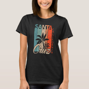 Camiseta Papais noeis Cruz California Retro Vintage Estilo 