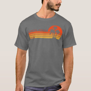 Camiseta Papais noeis Cruz California Retro Vintage Sunset