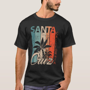 Camiseta Papais noeis Cruz California Surfer Skater Retro