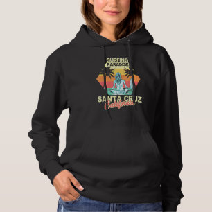 Camiseta Papais noeis Cruz California Surfing Paradise Girl