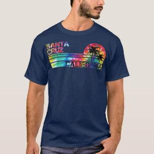 Camiseta Papais noeis Cruz California Tie Dye Vintage Inspi