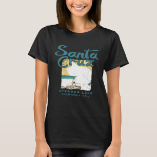 Camiseta Papais noeis Cruz California Vintage Surfer