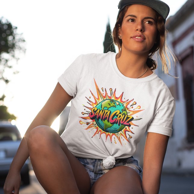 Camiseta Papais noeis Cruz Estilo Estilo de Capa de Escoame (Criador carregado)