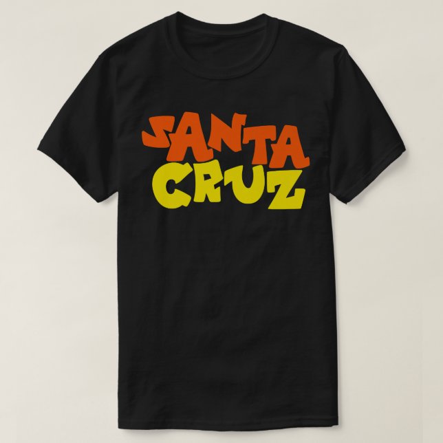 Camiseta Papais noeis Cruz Retro Funk Skateboards Gift Skat (Frente do Design)