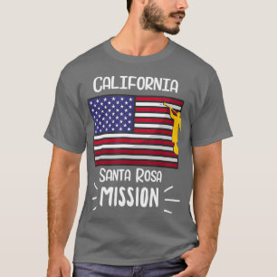 Camiseta Papais noeis da Califórnia Rosa Mormon LDS Missio