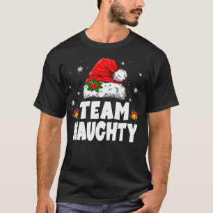 Camiseta Papais noeis da equipe Red Buffalo Xadrez de Natal
