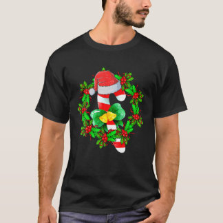 Camiseta Papais noeis Da Tripulação De Candy De Natal 2022