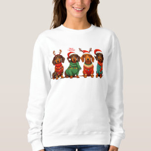 Camiseta Papais noeis Dachshund