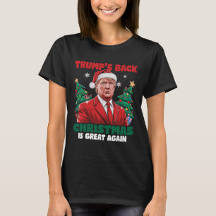 Camiseta Papais noeis Dança de Trump Tornem o Excelente de