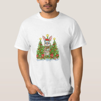 Camiseta Papais noeis das Luzes do Natal Aludam o Natal