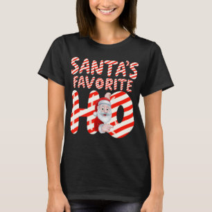 Camiseta Papais noeis De Açúcar De Cana De Ho Favorito