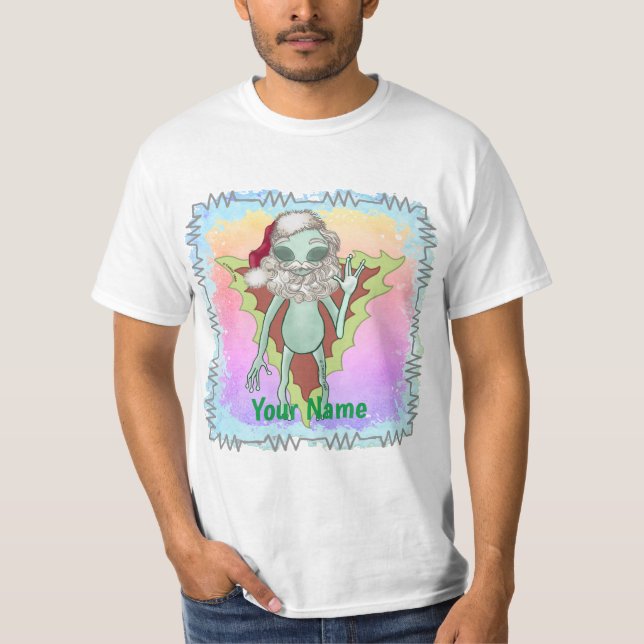 Camiseta Papais noeis de Alienígena cifônica (Frente)
