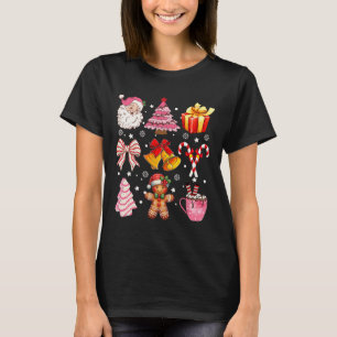 Camiseta Papais noeis de Arco coquetel Ginge doce de torta 