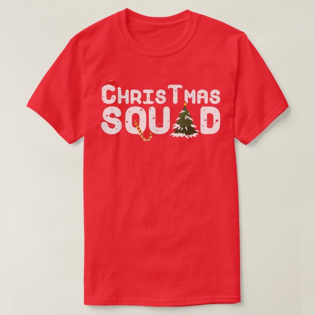 Camiseta Papais noeis de Árvore da Praça de Natal 131 (Frente do Design)