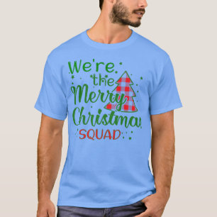 Camiseta Papais noeis de Árvore de Xadrez Vermelha do Quadr