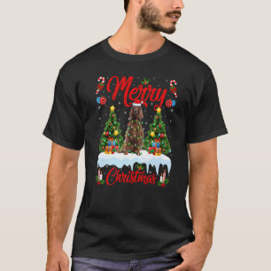 Camiseta Papais noeis de Árvore do Xmas - Natal irlandês do