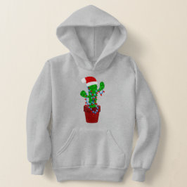 Camiseta papais noeis de árvores de natal vermelho cactus