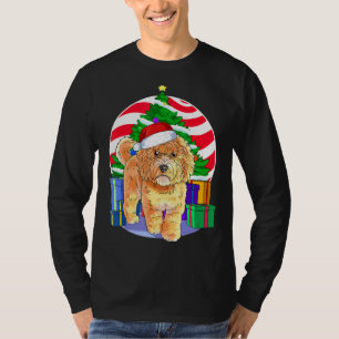 Camiseta Papais noeis de Cachorro Australianos Labradoodle