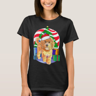 Camiseta Papais noeis de Cachorro Australianos Labradoodle