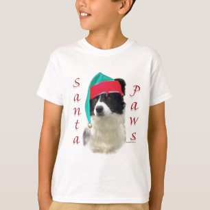 Camiseta Papais noeis de Collie de Borda