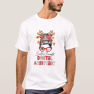 Camiseta Papais noeis De Cuidados Favoritos Enfermeira Corr
