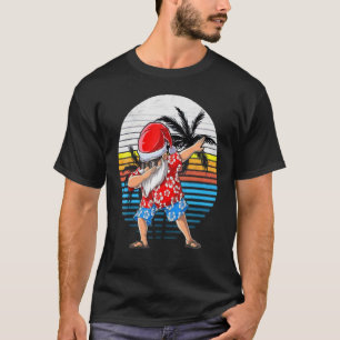 Camiseta Papais noeis De Dabbing Feliz Natal Em Julho De Tr