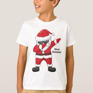 Camiseta Papais noeis de dança personalizados de gravação d