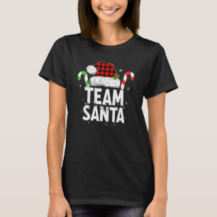 Camiseta Papais noeis de Equipe Correspondência Familiar de