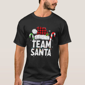 Camiseta Papais noeis de Equipe Correspondência Familiar de