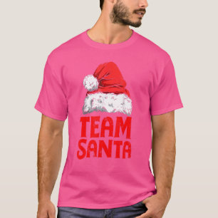 Camiseta Papais noeis de Equipe Família de Esquadrão de Nat