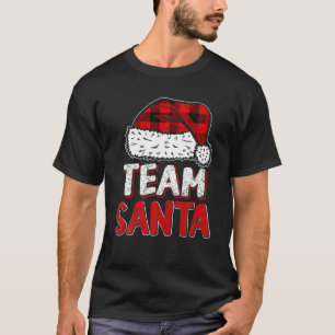 Camiseta Papais noeis de Equipe Grupo da Família Tear Corre
