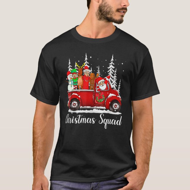 Camiseta Papais noeis de Esquadrão de Natal Rebelde Corresp (Frente)