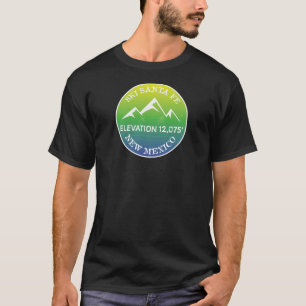 Camiseta Papais noeis De Esqui Do Novo México