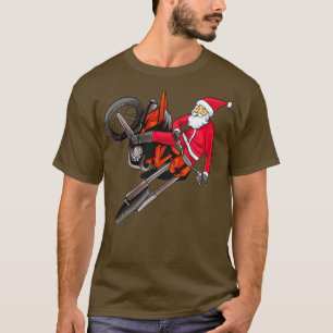 Camiseta Papais noeis de estilo livre motocross de diafrica