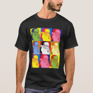 Camiseta Papais noeis de estilo pop