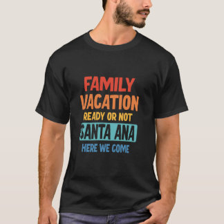 Camiseta Papais noeis de Férias Familiares Ana