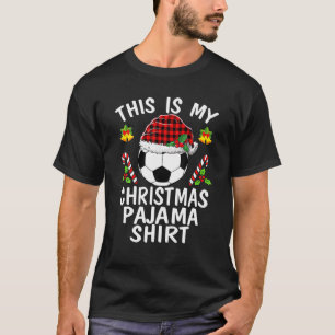 Camiseta Papais noeis De Futebol Meninos Este É O Meu Paja