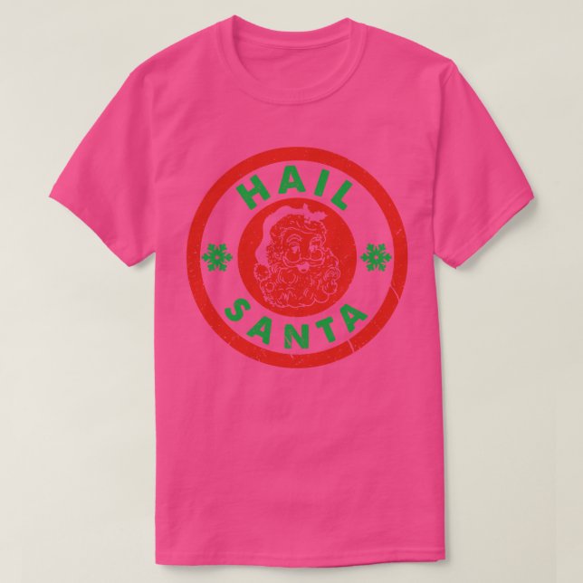 Camiseta Papais noeis de granizo (Frente do Design)