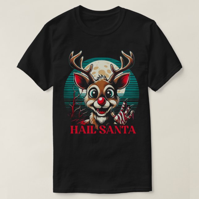 Camiseta Papais noeis de granizo (Frente do Design)