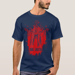 Camiseta Papais noeis de granizo Feliz de Natal