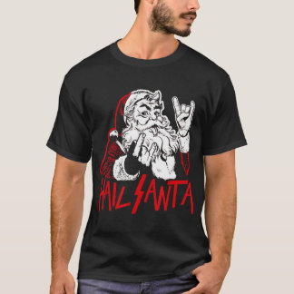 Camiseta Papais noeis de granizo mais leves e pesados de Na