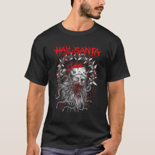 Camiseta Papais noeis de granizo: Natal Satânico Por Vampi