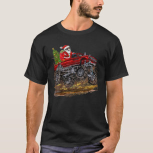 Camiseta Papais noeis De Iluminação Árvore Xmas Que Andam N